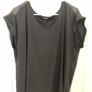 Express Shirt.  Size XL.  Cute sheer shoulders.